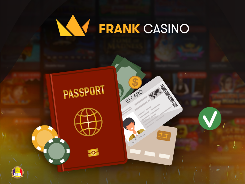 bonusului de verificare de la Frank Casino
